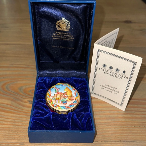 Disney Halcyon Days Enamel Box
